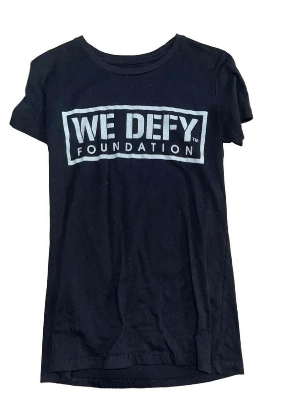 We Defy Foundation T-Shirt Black Graphic Tee